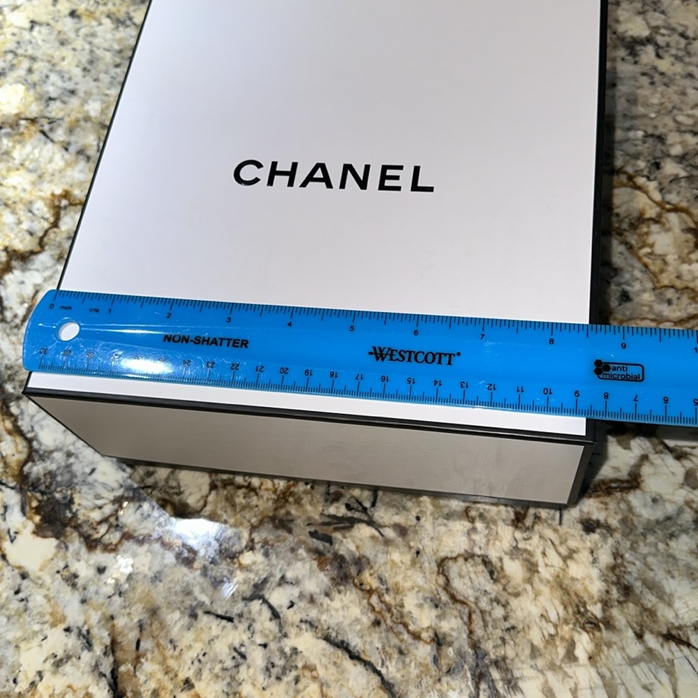 Authentic Chanel (Empty) Box And Empty Bag - image 4